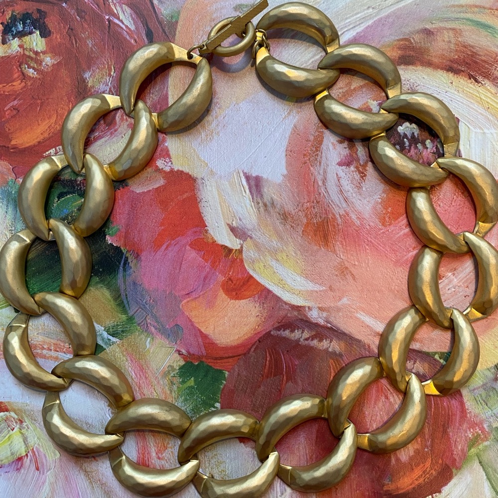 Matte Gold  Choker